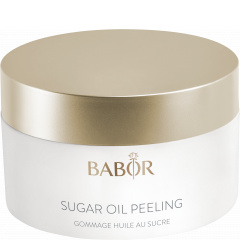A vitalizing sugar-and-oil peel for the face. Suitable for all skin types. Removes superficial dead skin cells and supplies precious oils to condition the skin, even as you exfoliate. Sugar Oil Scrub