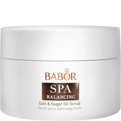 Balancing Salt & Sugar Oil Scrub removes superficial dead skin cells gently yet thoroughly. Salt & Sugar Oil Scrub